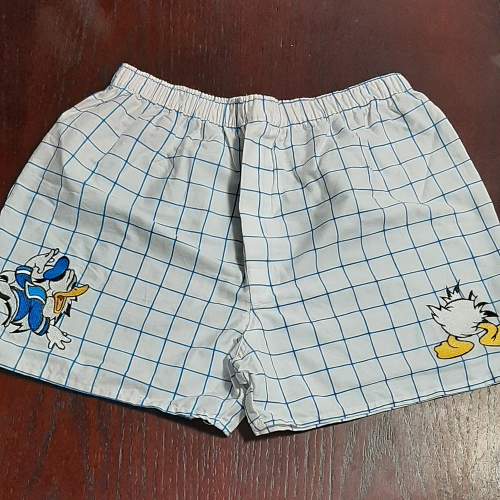 Vintage 1980s Disney Store NEW with Tags Donald Duck Boxers Shorts Mens Medium